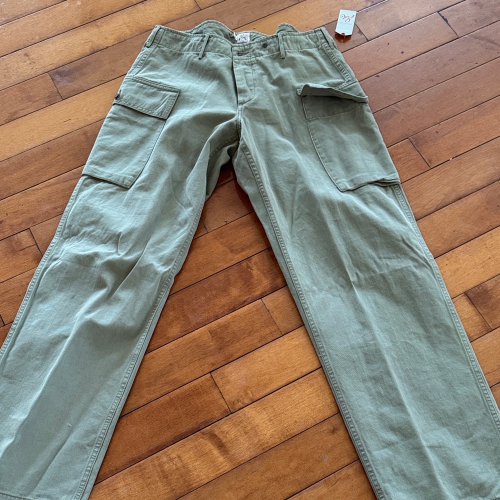 Joie Sage Green Cargo Pants for Men